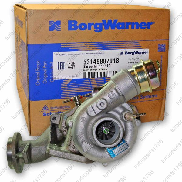 Turbolader VW T4 IV Transporter BUS KASTEN 2.5 TDI Syncro 75KW 102PS 65KW 88PS